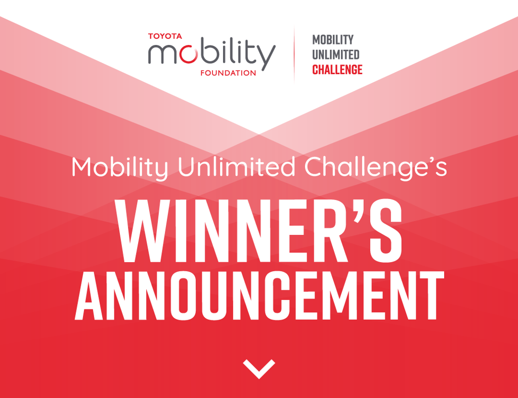 Mobility Unlimited Challenge’s winner’s announcement 